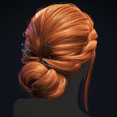 ArtStation - Real-time Hair Cards Physics - Last of us Ellie - UE5