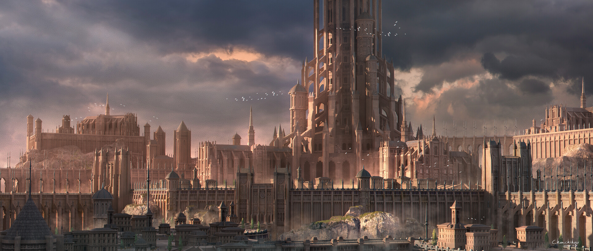 ArtStation - Spider Tower