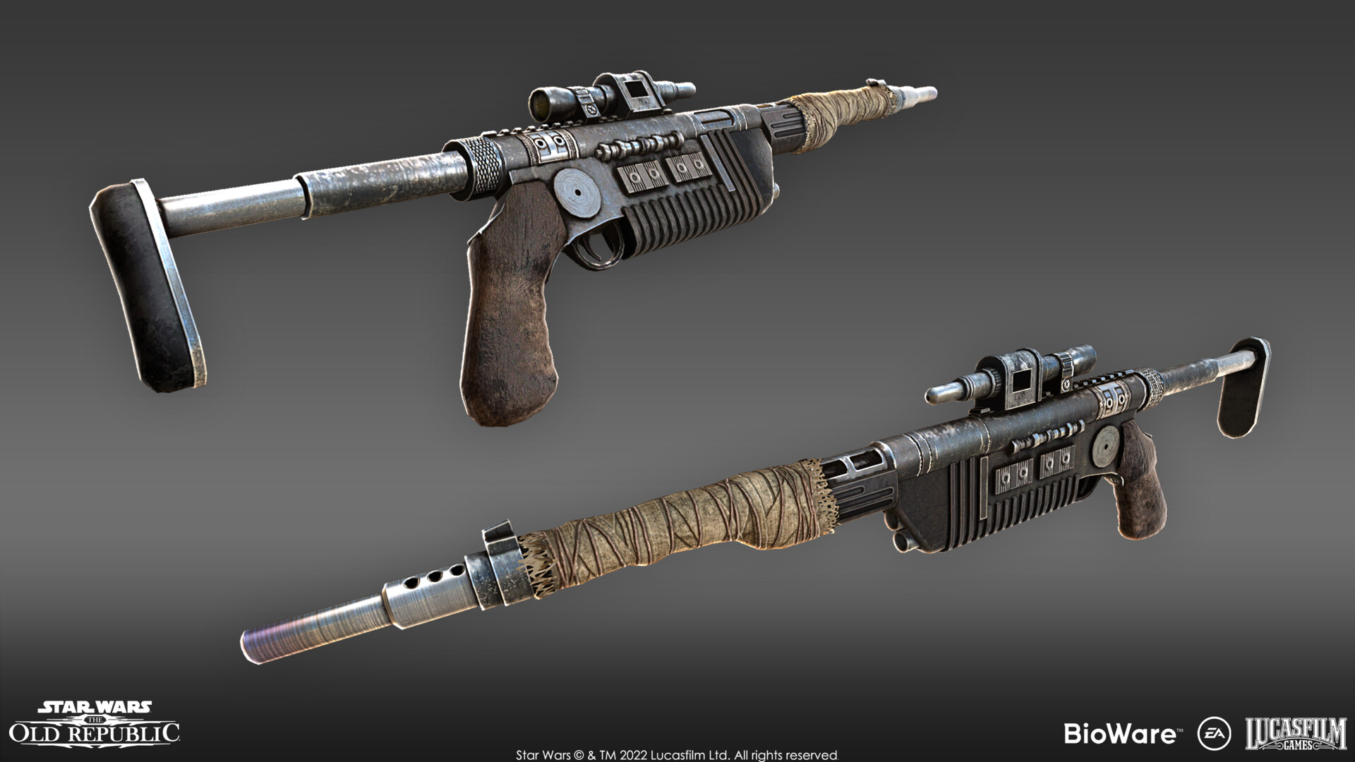 Tanner Hartman - Star Wars: The Old Republic - Frontiersmen's Blaster Rifle