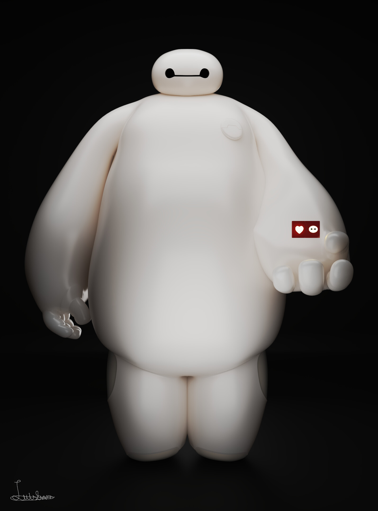 ArtStation - Baymax|Take it and Control Me!
