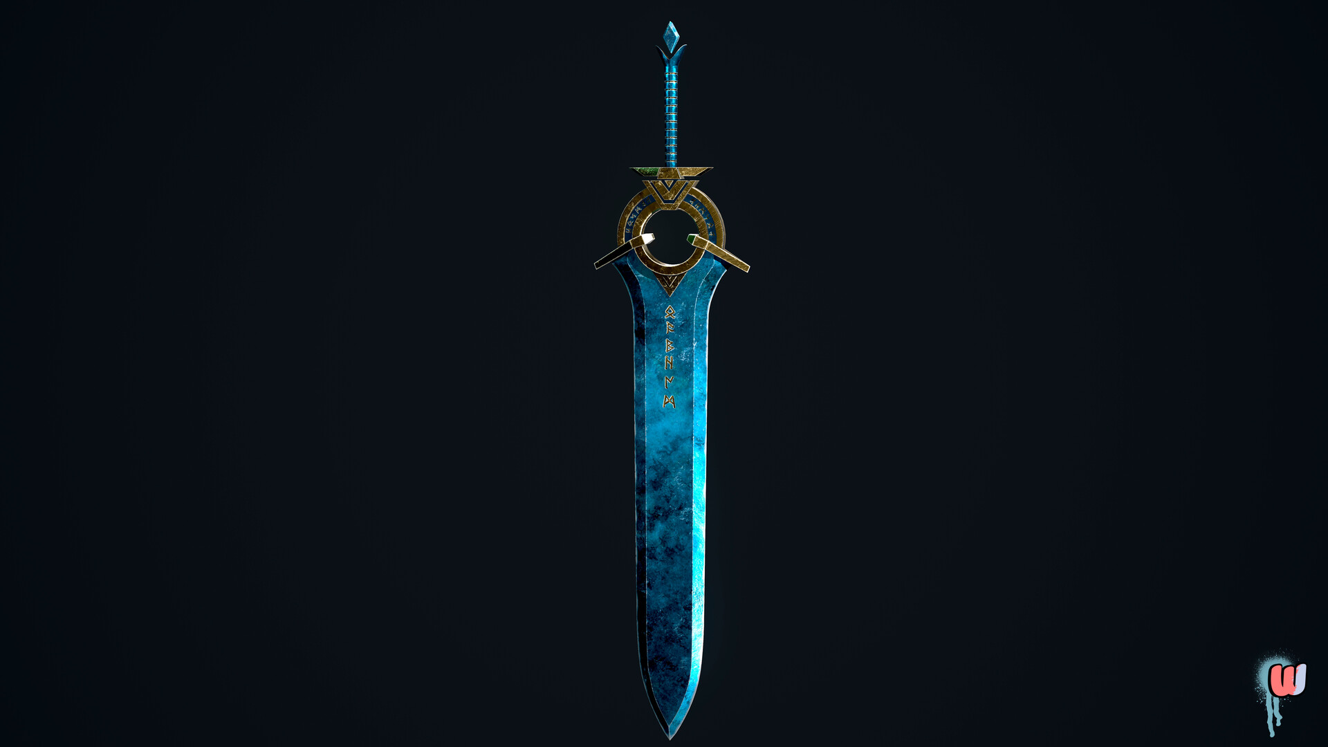 ArtStation - Blue Sword