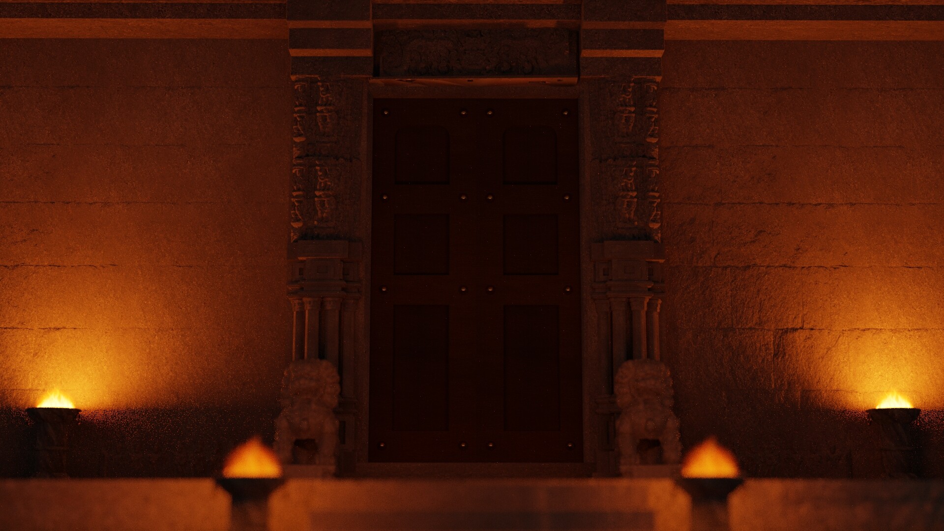 ArtStation - A MYSTERY DOOR