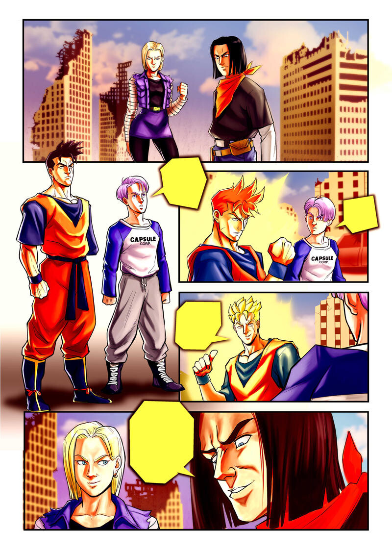 ArtStation - Dragon Ball Multiverse (Fan-Comic)