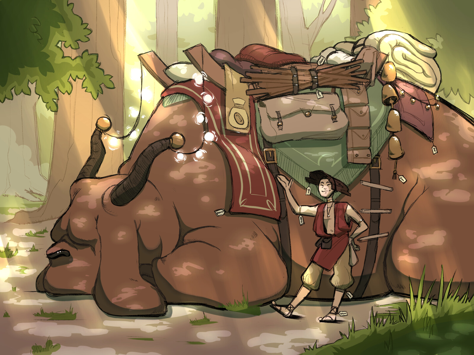 Smudge and the Merchant