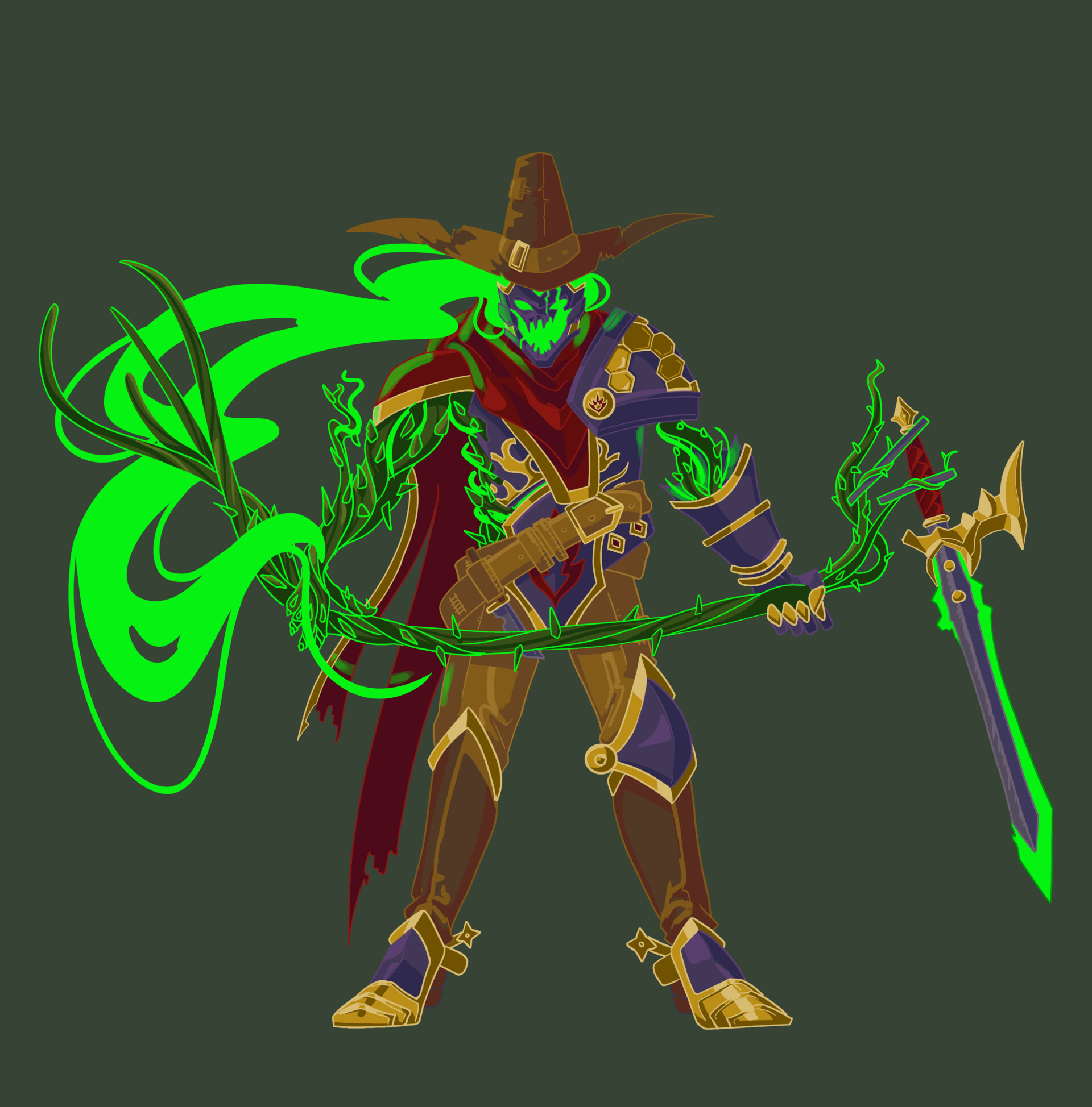 ArtStation The Headless Horseman Redesign World of Warcraft Fanart