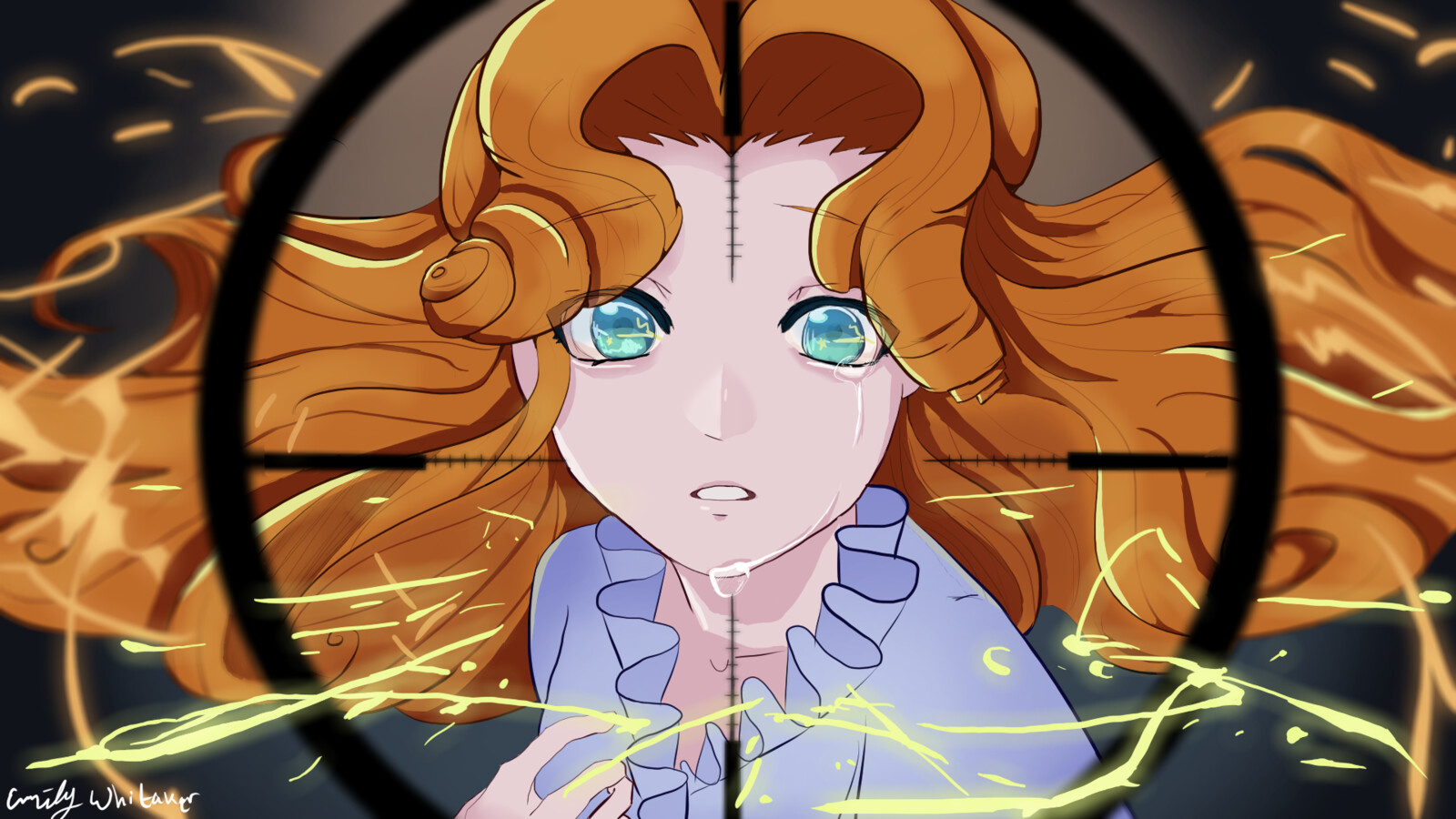 Arisugawa Juri from Revolutionary Girl Utena (1997), in the style of HIBANA ( 2017) by DECO*27 with art by Hachisan.