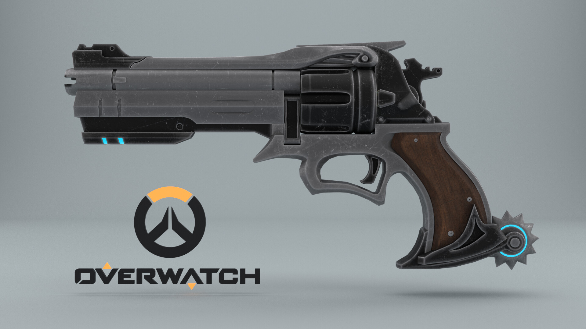 bh kunstner last ArtStation - Overwatch McCree PeaceKeeper Gun