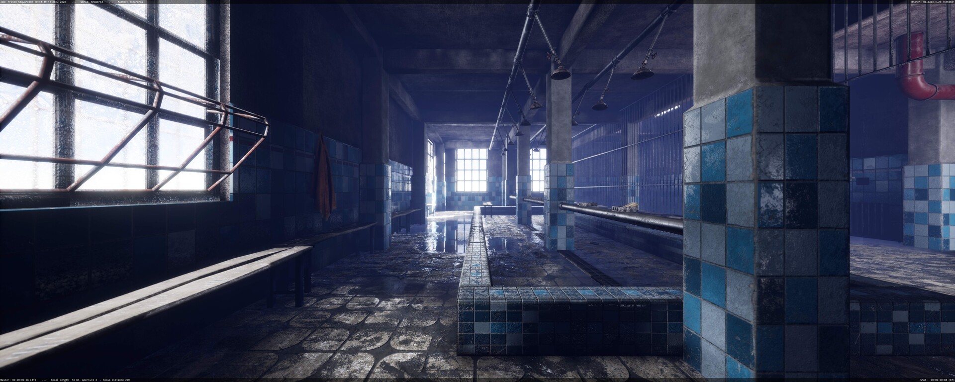 Timarchos Prison showers