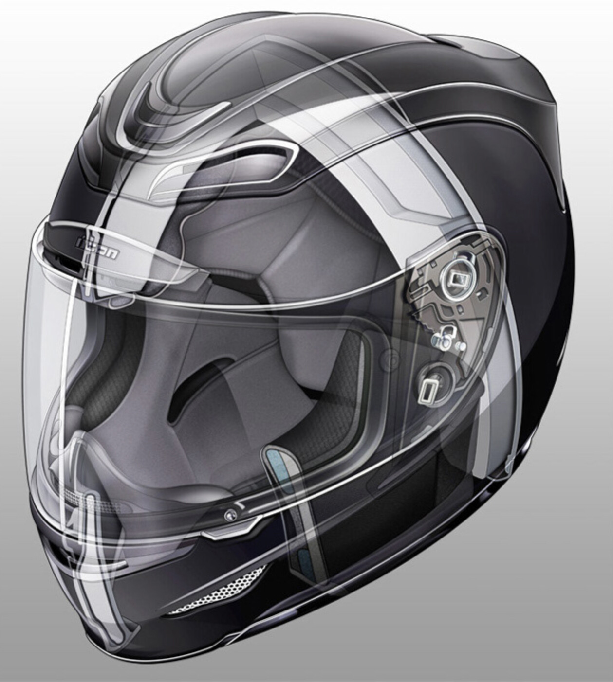 ICON Airmada Helmet Illustration