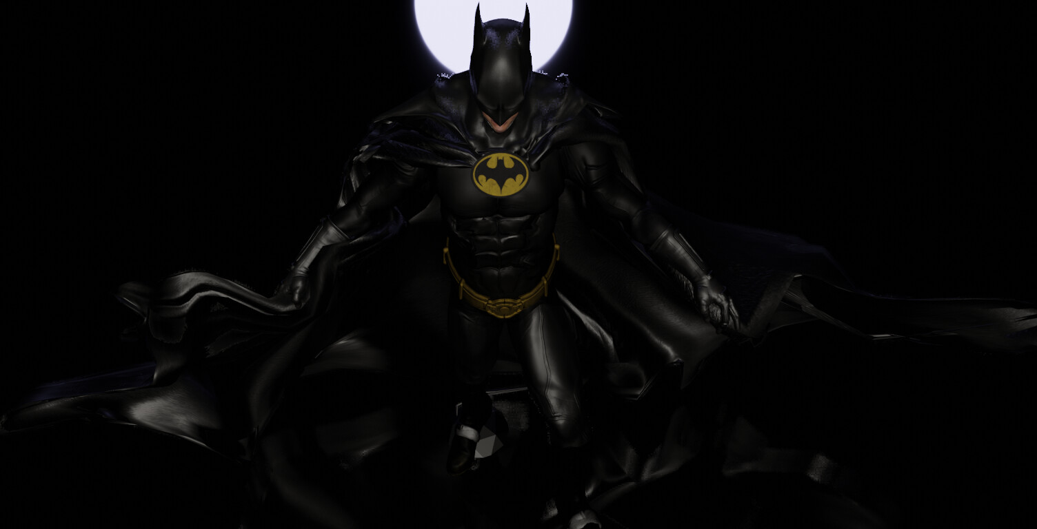 Batman Wallpaper 4K, Colorful art, AI art