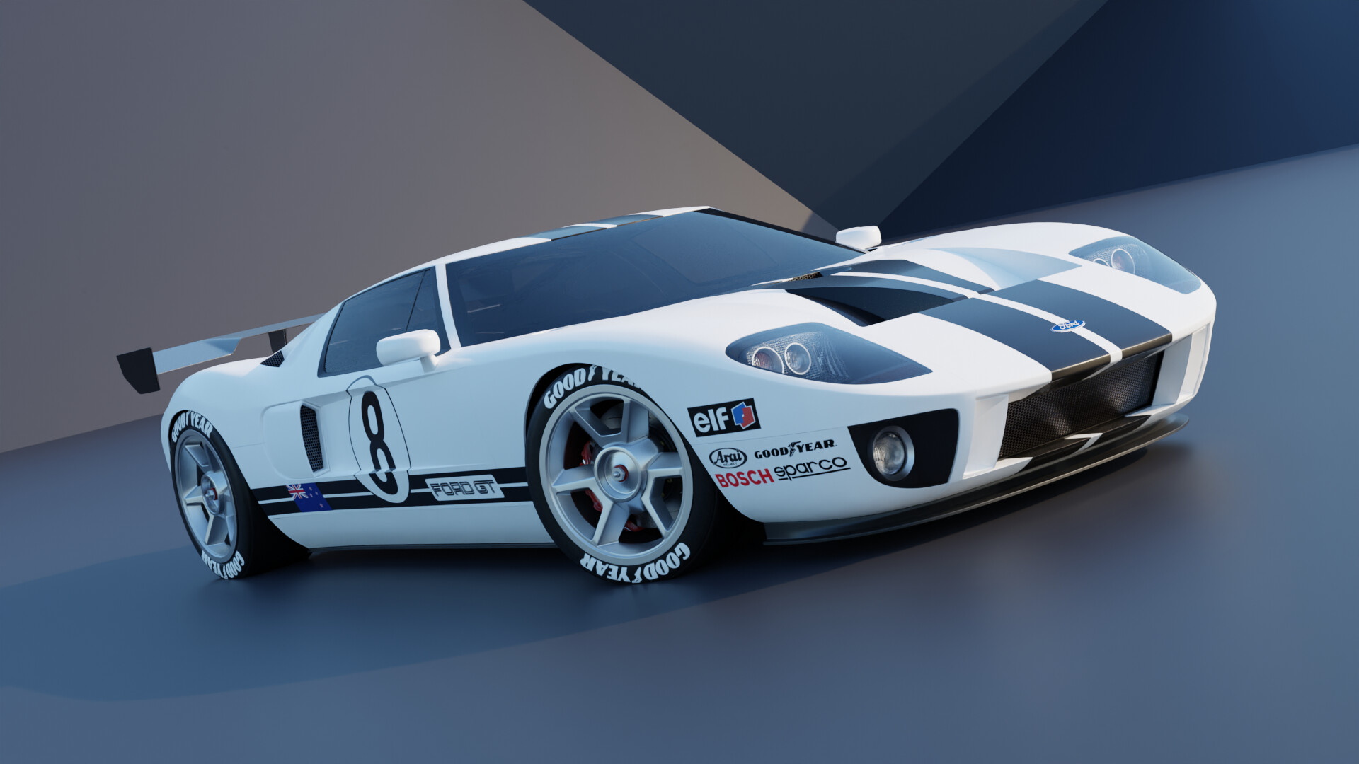 Gran Turismo 7] Ford GT LM race car spec II race tune 