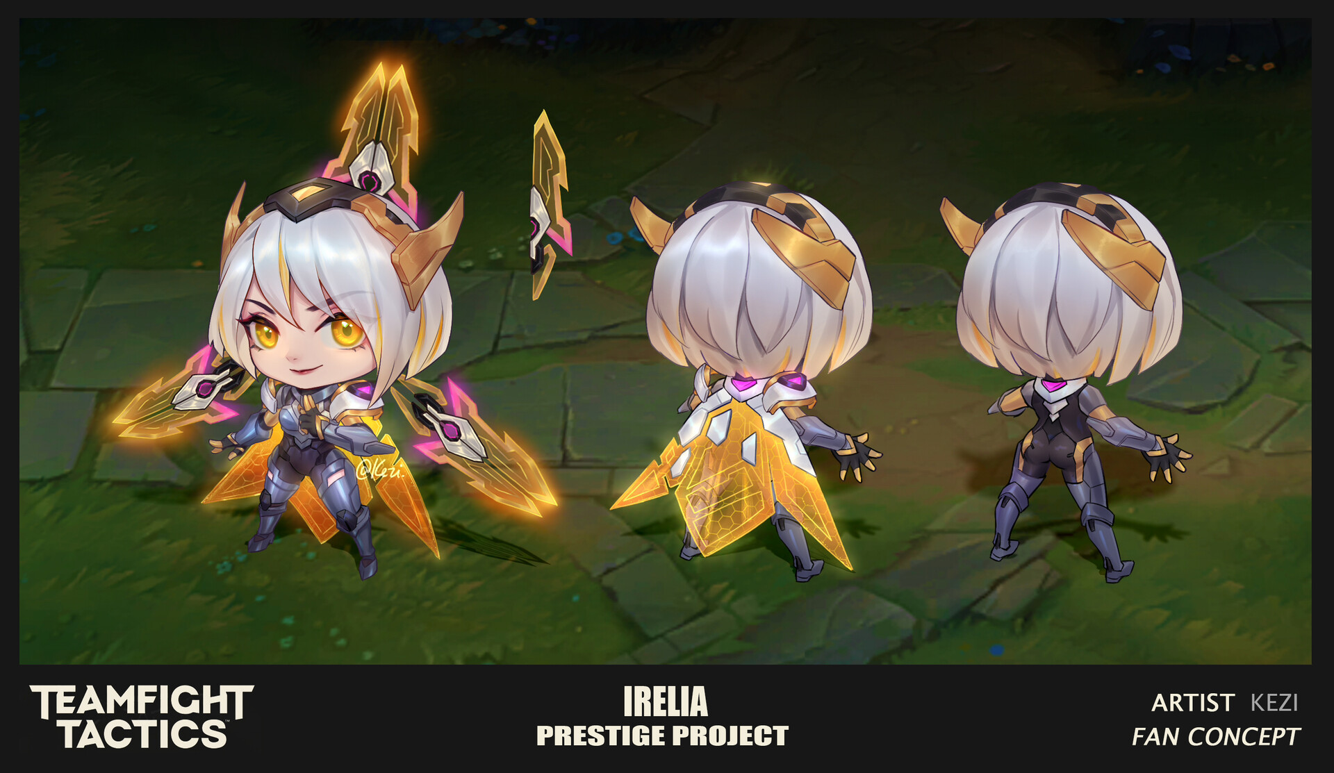 ArtStation TFT Project Irelia