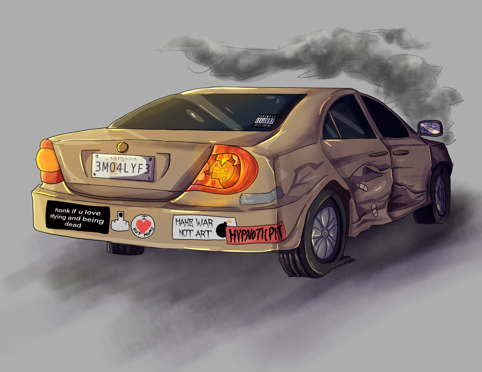 Ira's car concept, the shitbox 3000