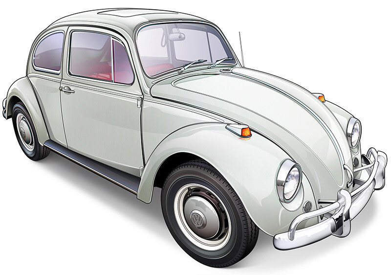 Volkswagen Parts Technical Illustrations