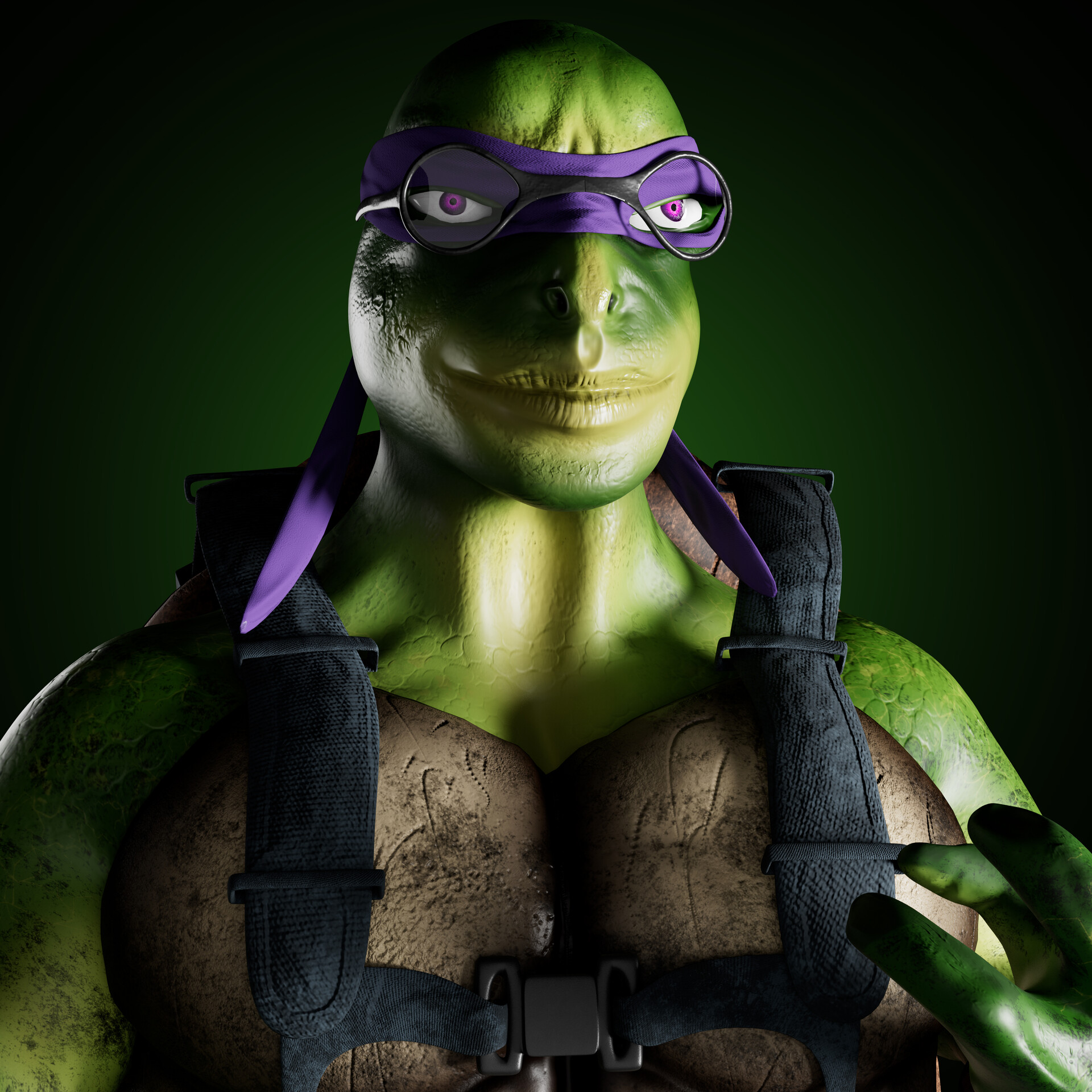 Artstation donatello teenage mutant ninja turtle
