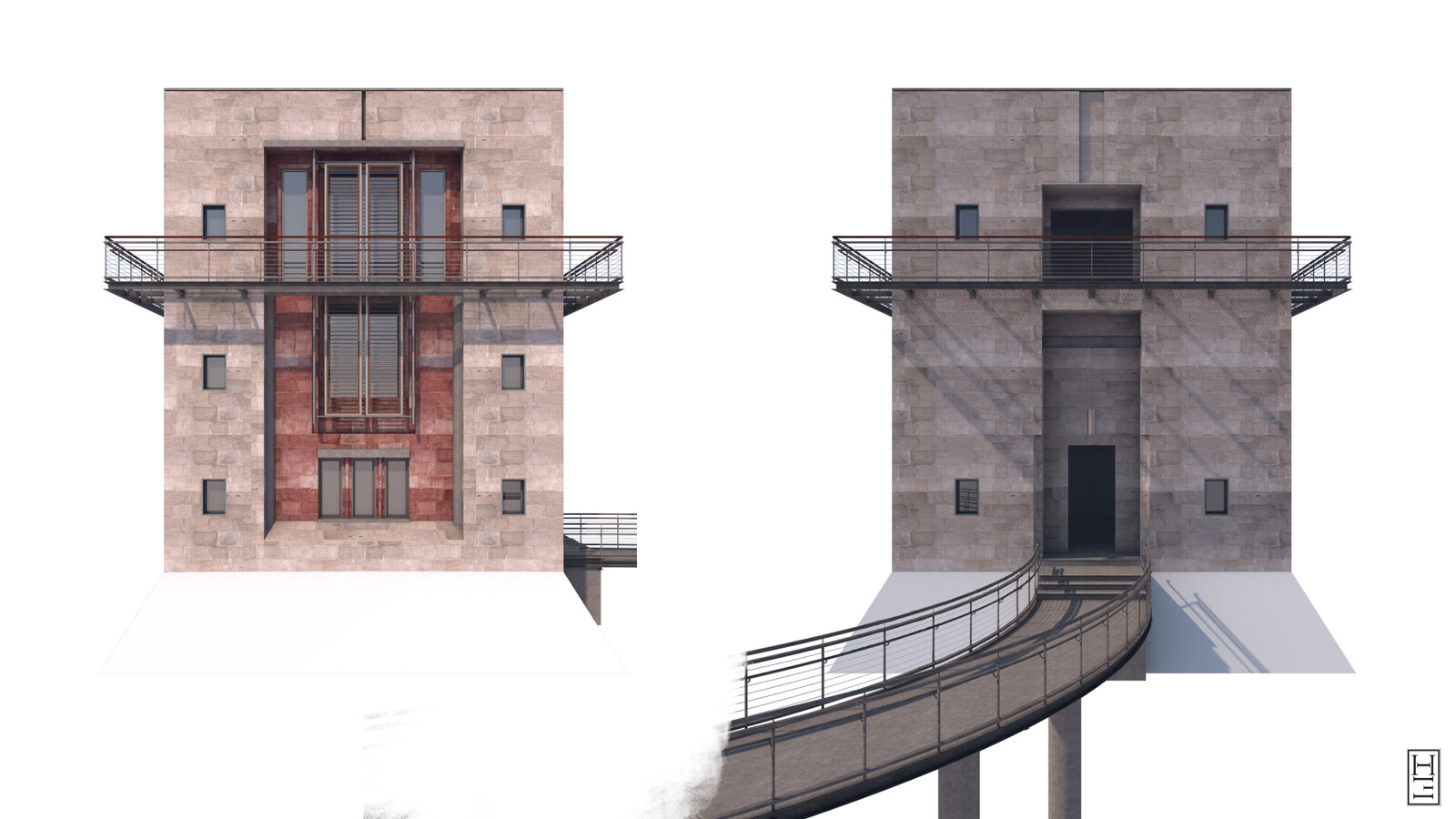 Raw Images out of ArchiCAD and CineRender