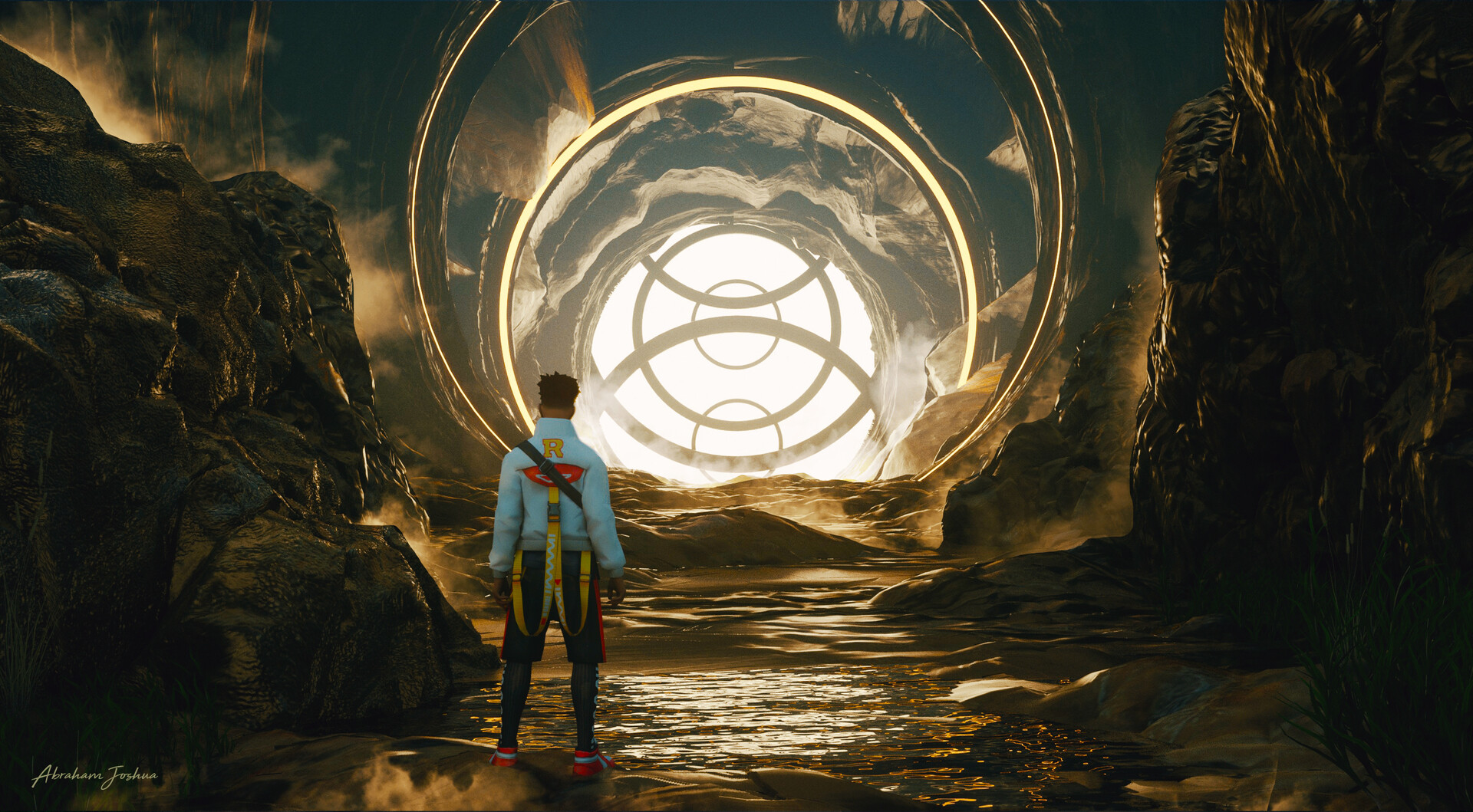 ArtStation Crescent Moon Dimension Gate