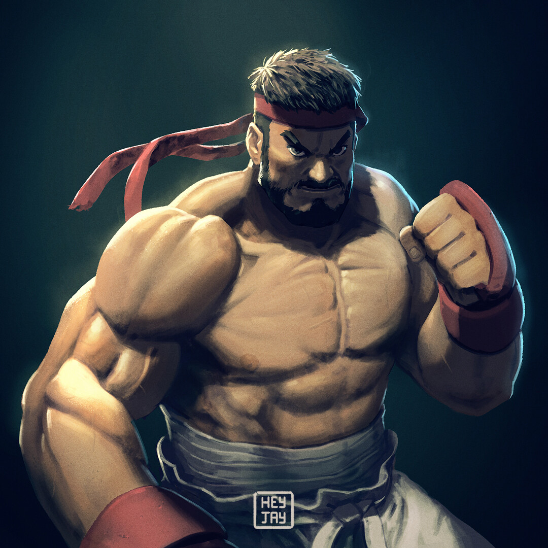 Han Gilbert Portfolio - Wide Ryu Street Fighter 6