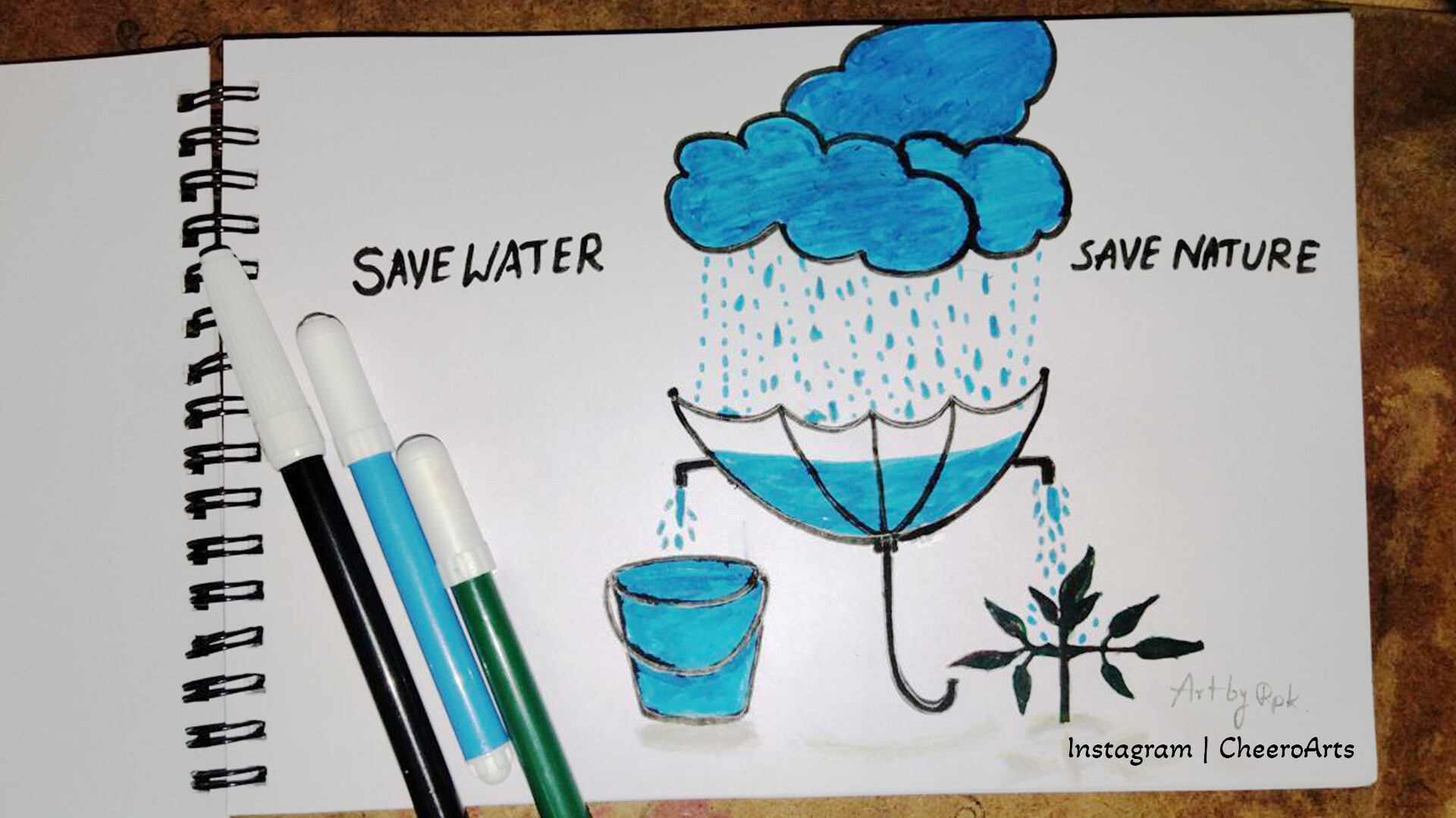 50 Ways to save water poster pictures and slogans lines for kids' projects  - Kadva Corp