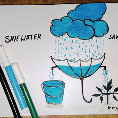 save water save nature