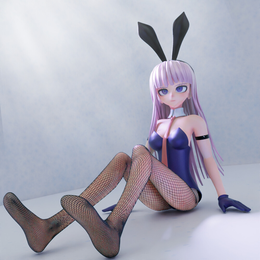 Artstation 3d Blender 霧切 響子