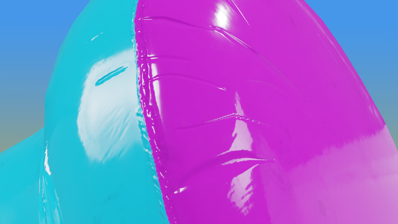 Normal maps for creases and seams