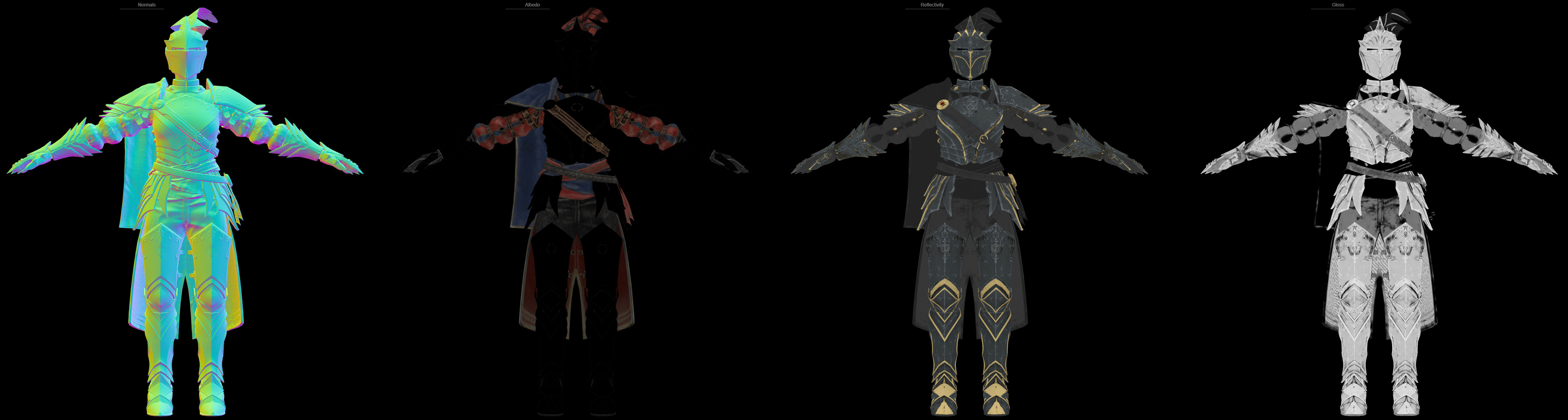 Doom Walker's Armor Texture breakdown 2