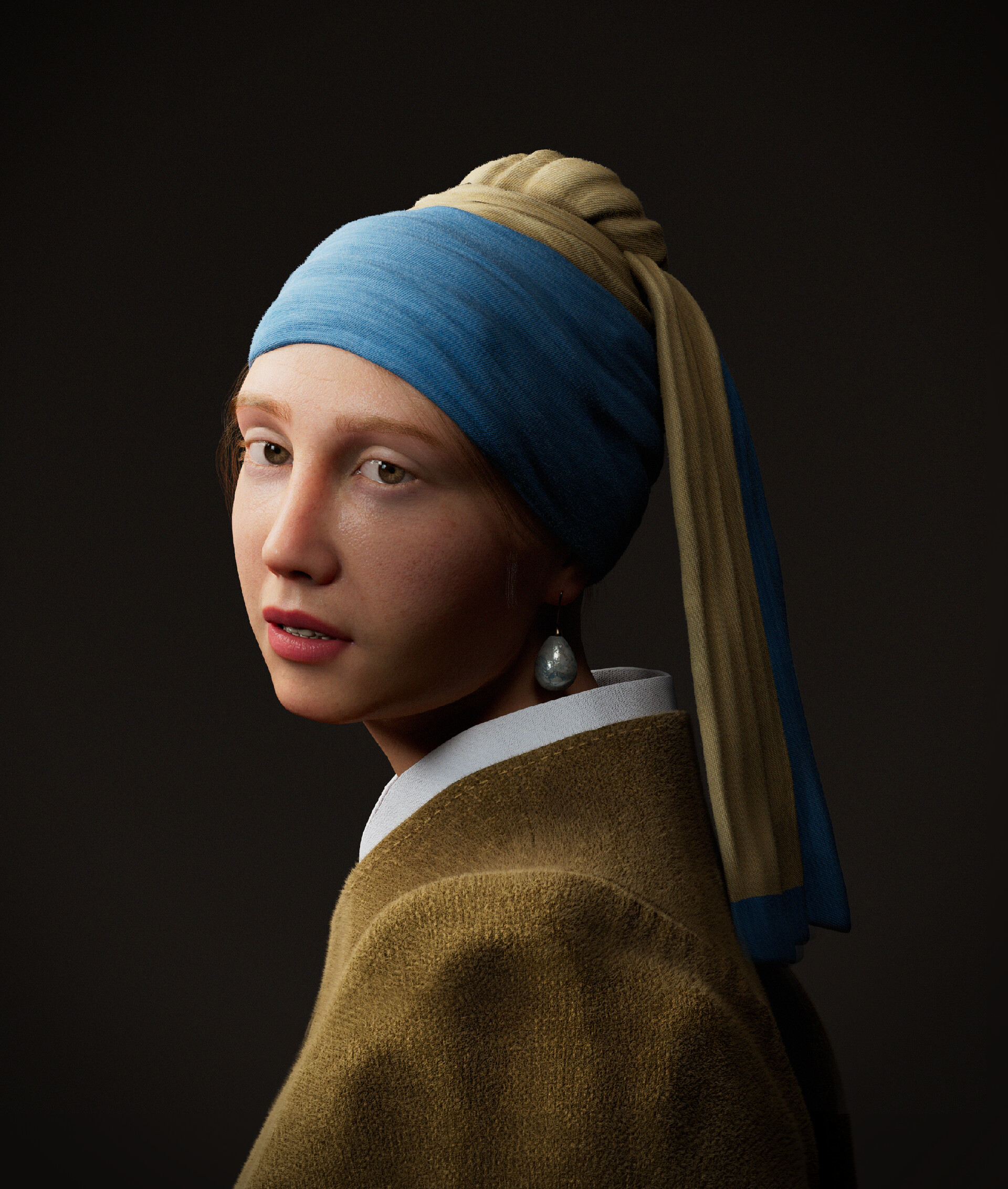 ArtStation - Girl with a Pearl Earring