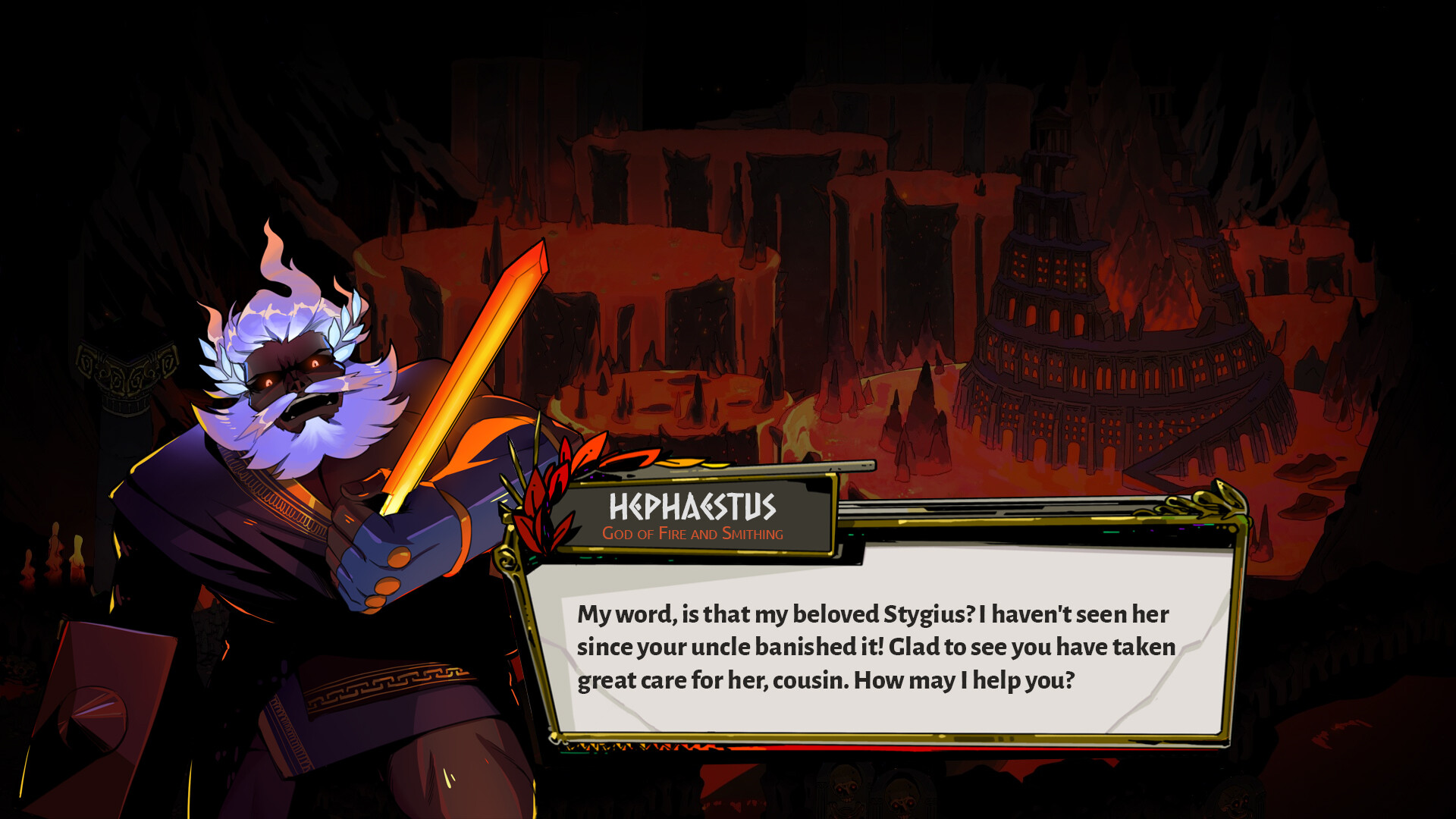 Rebekah (Aikobo) Kong Hades Fan DLC Hephaestus & Apollo