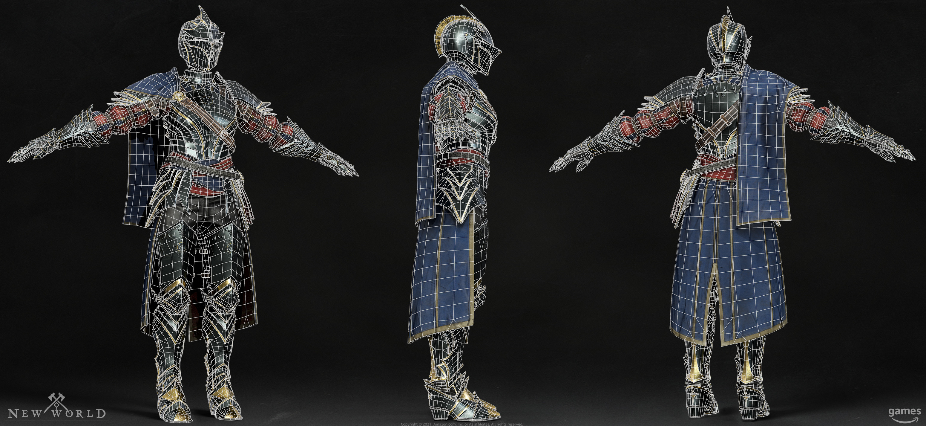Doom Walker's Armor Wire render