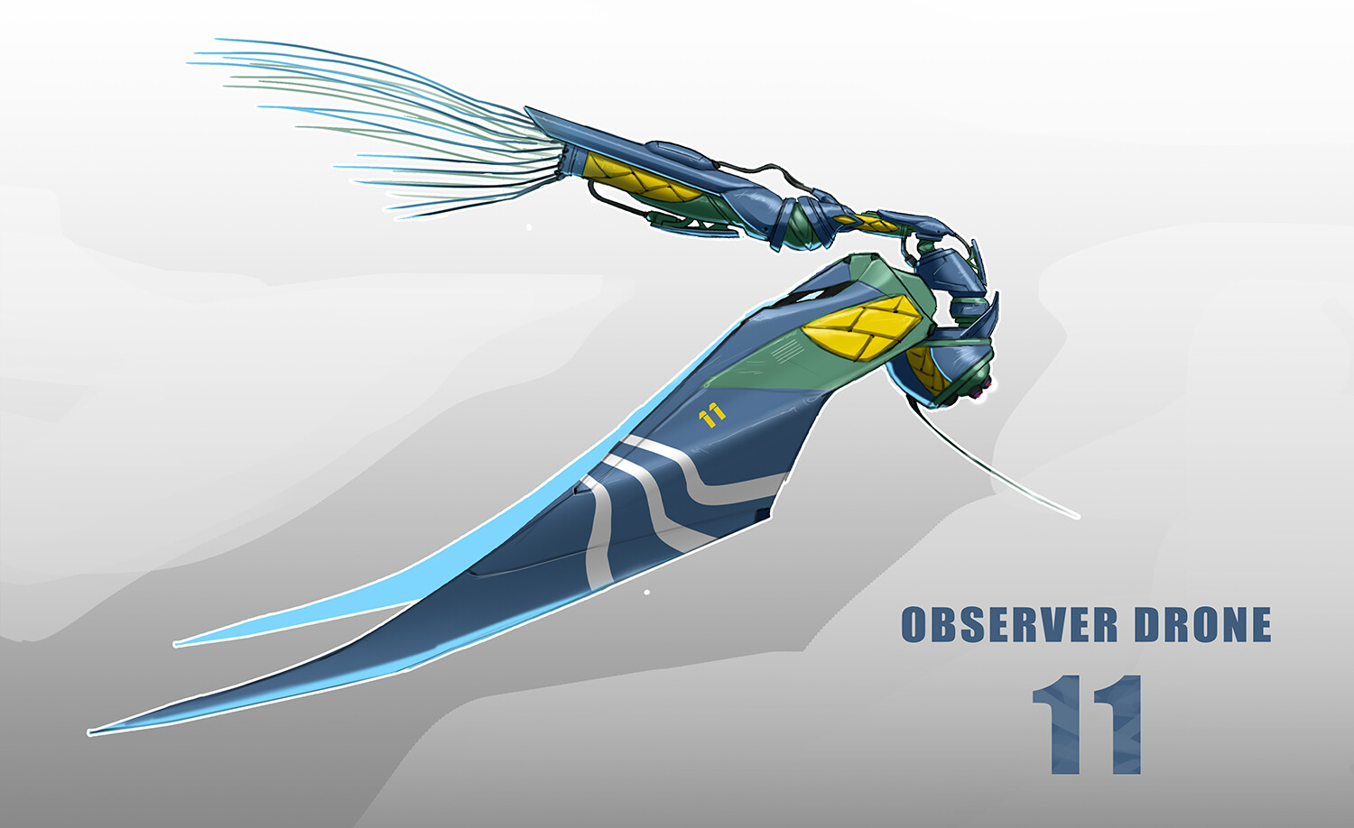 Observer drone