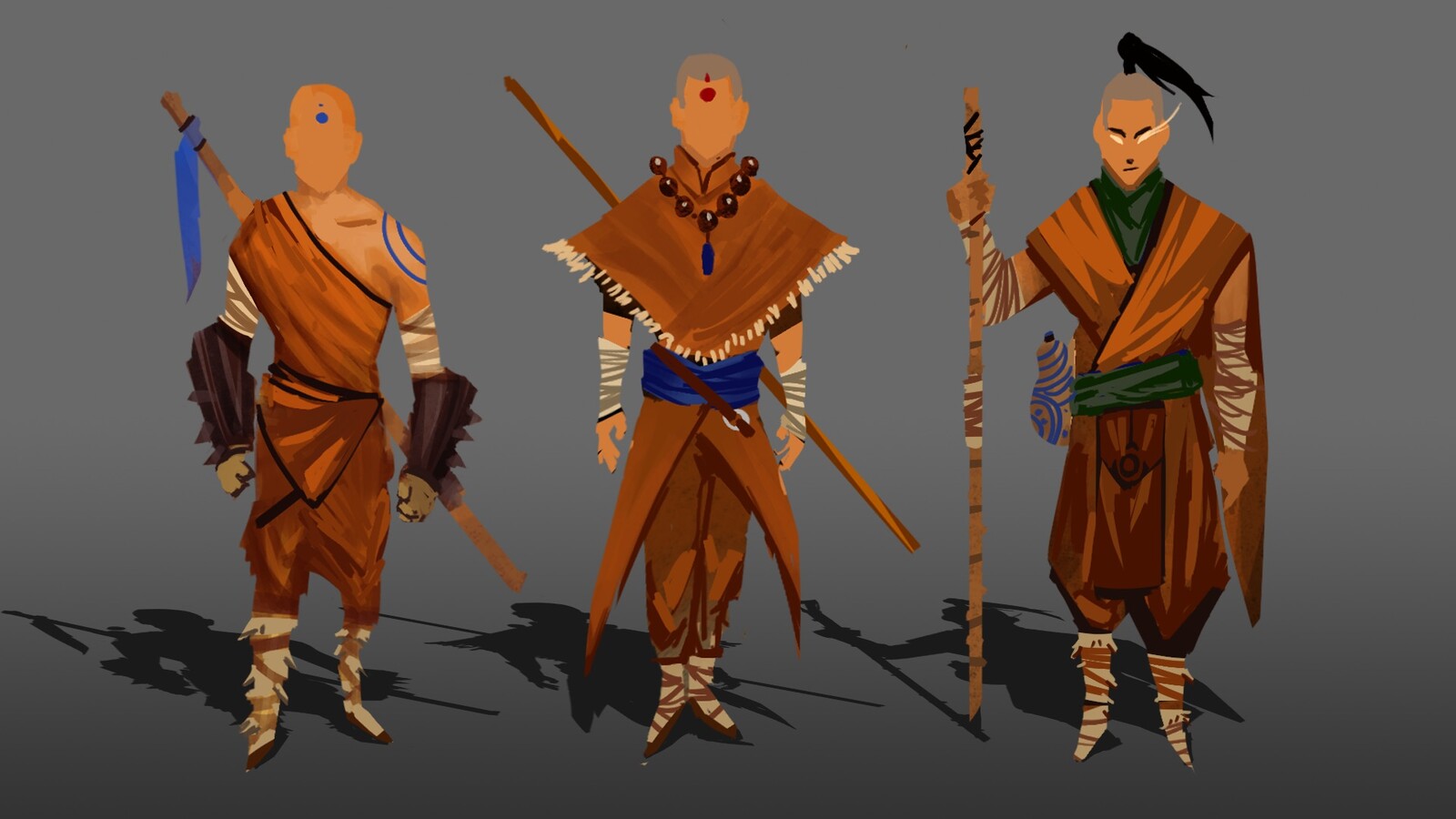 Main character early concept 