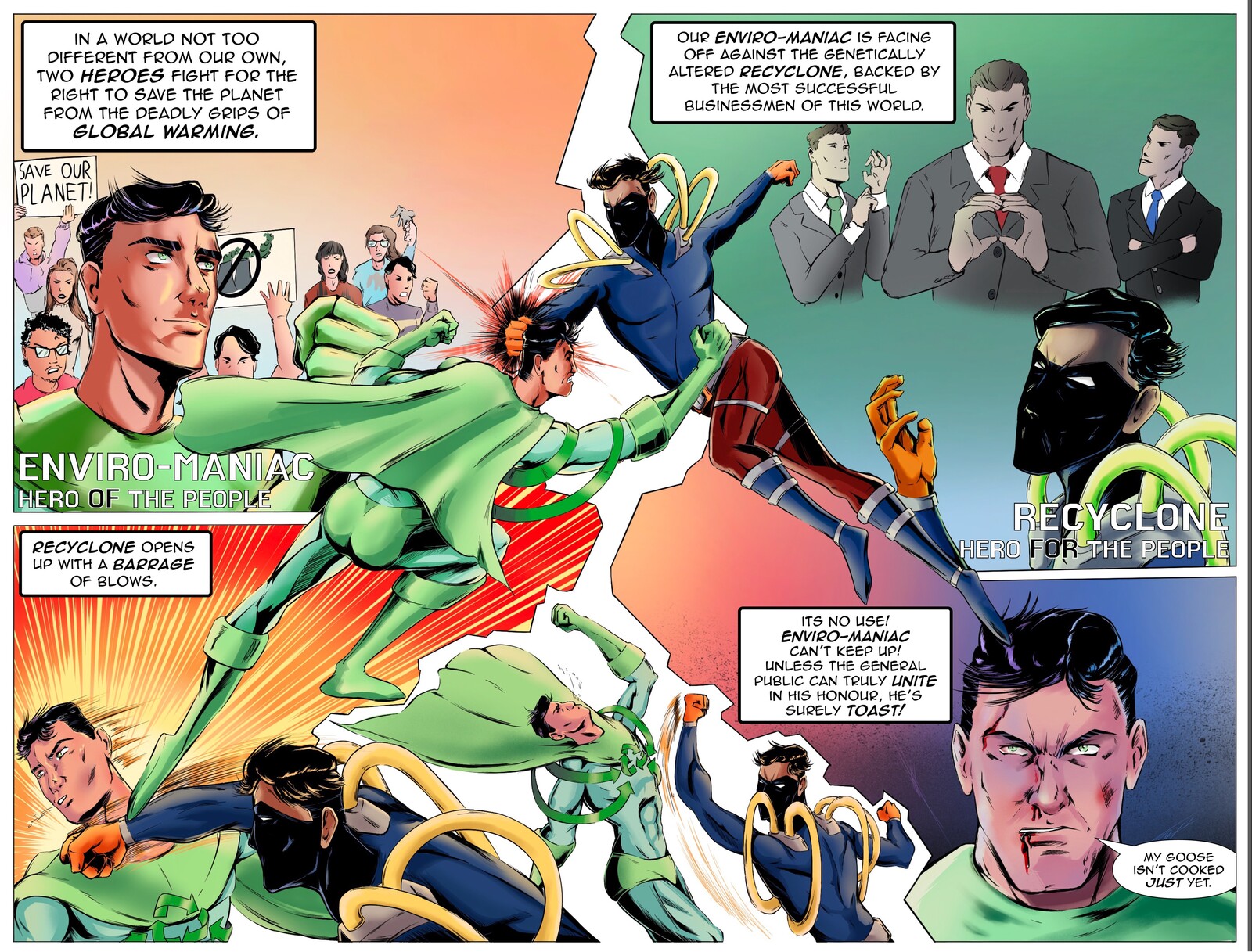 Preachy/Campy Hero Drama 1