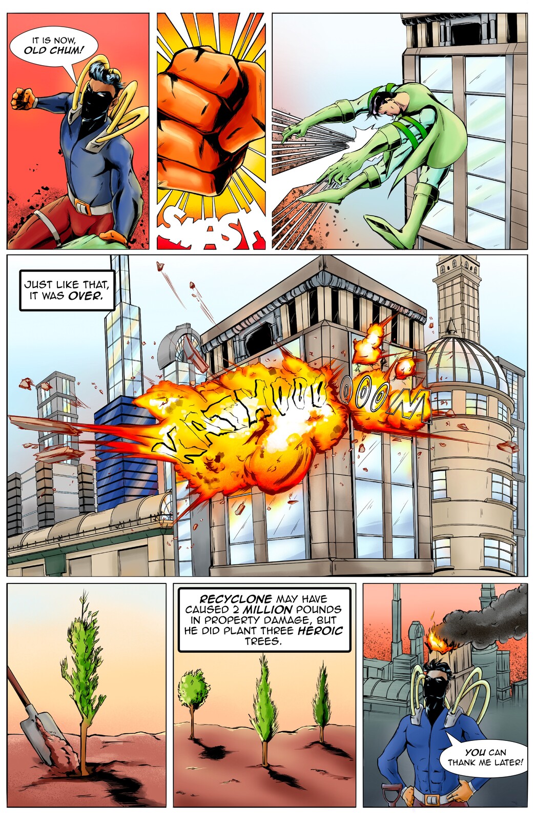 Preachy/Campy Hero Drama 2