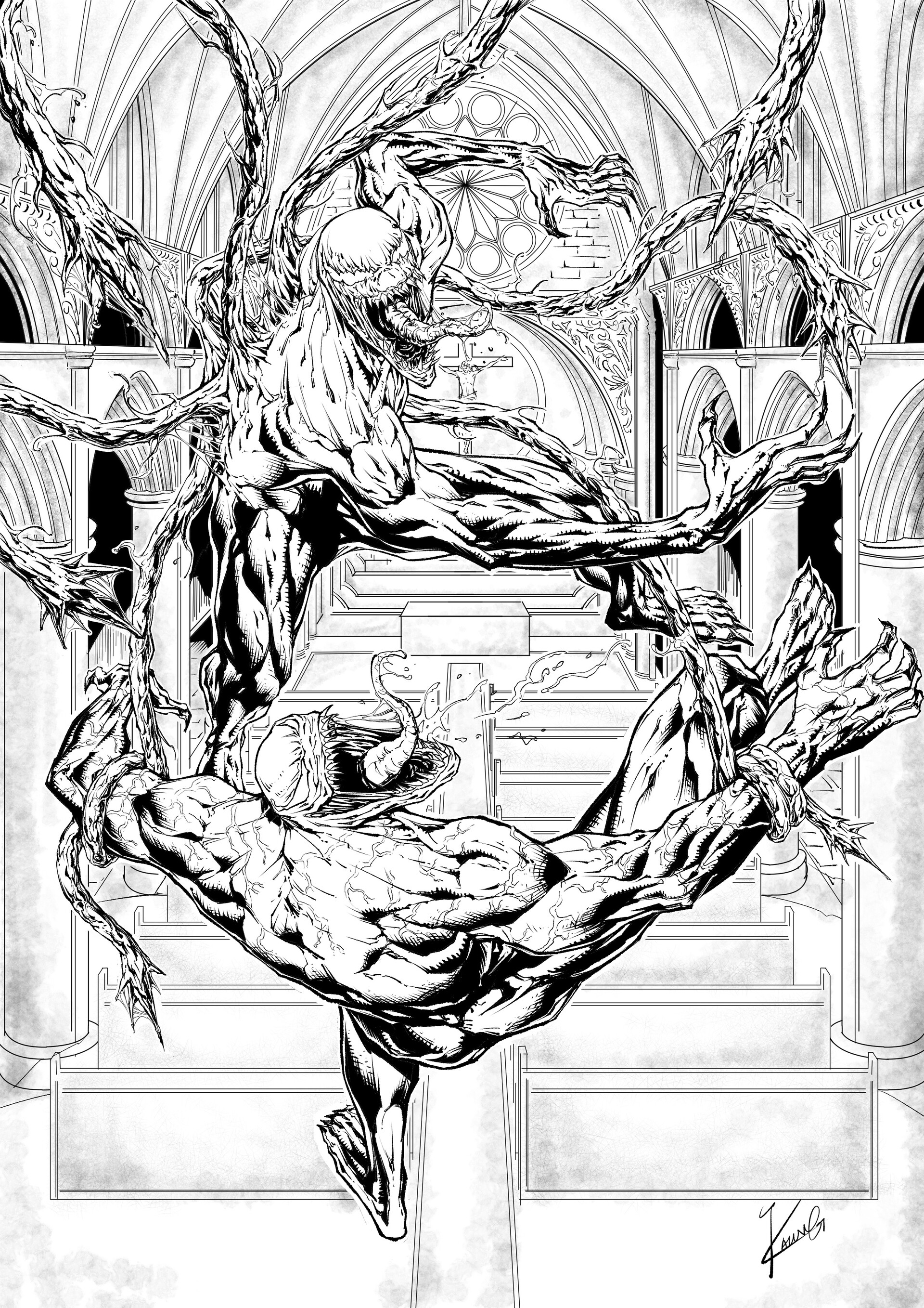 Artstation venom let there be carnage film fanart