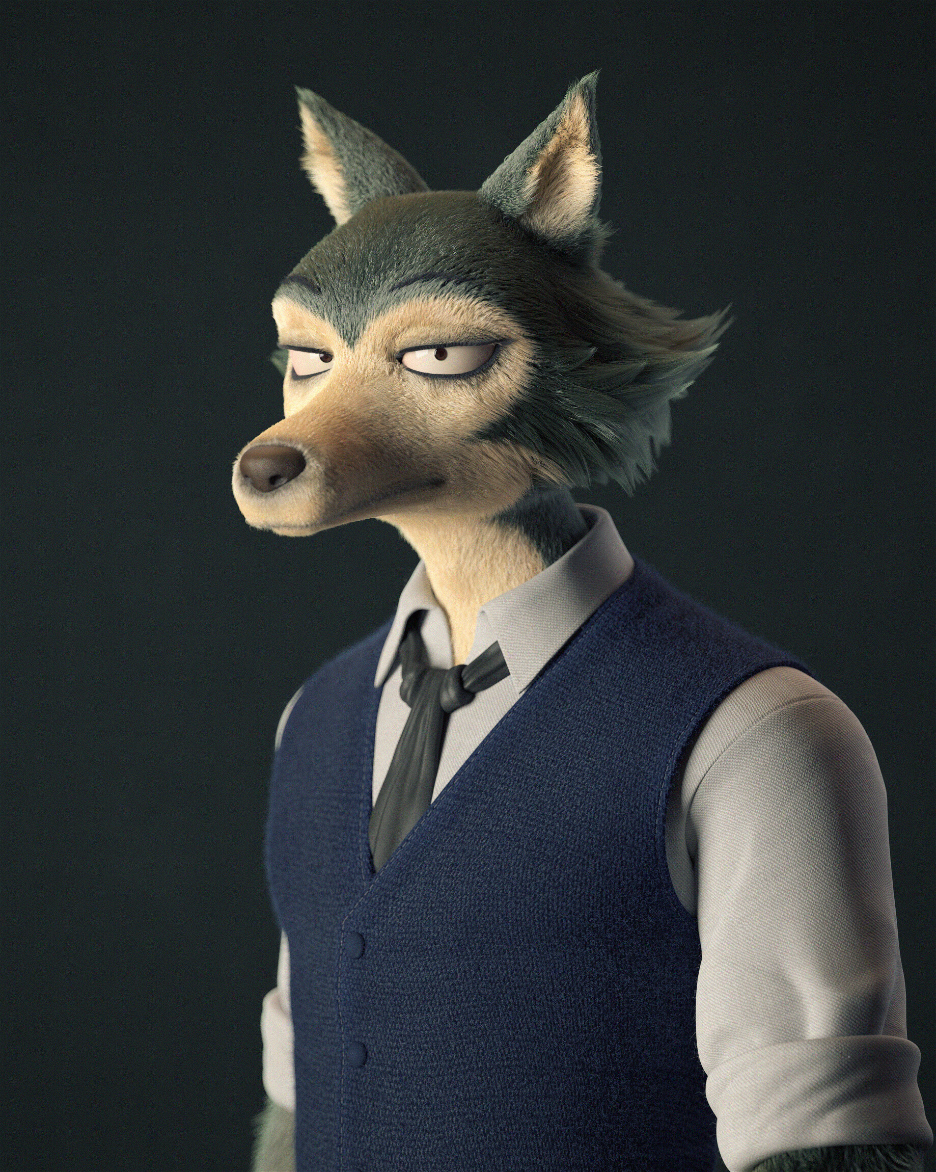 Beastars Legoshi 3D