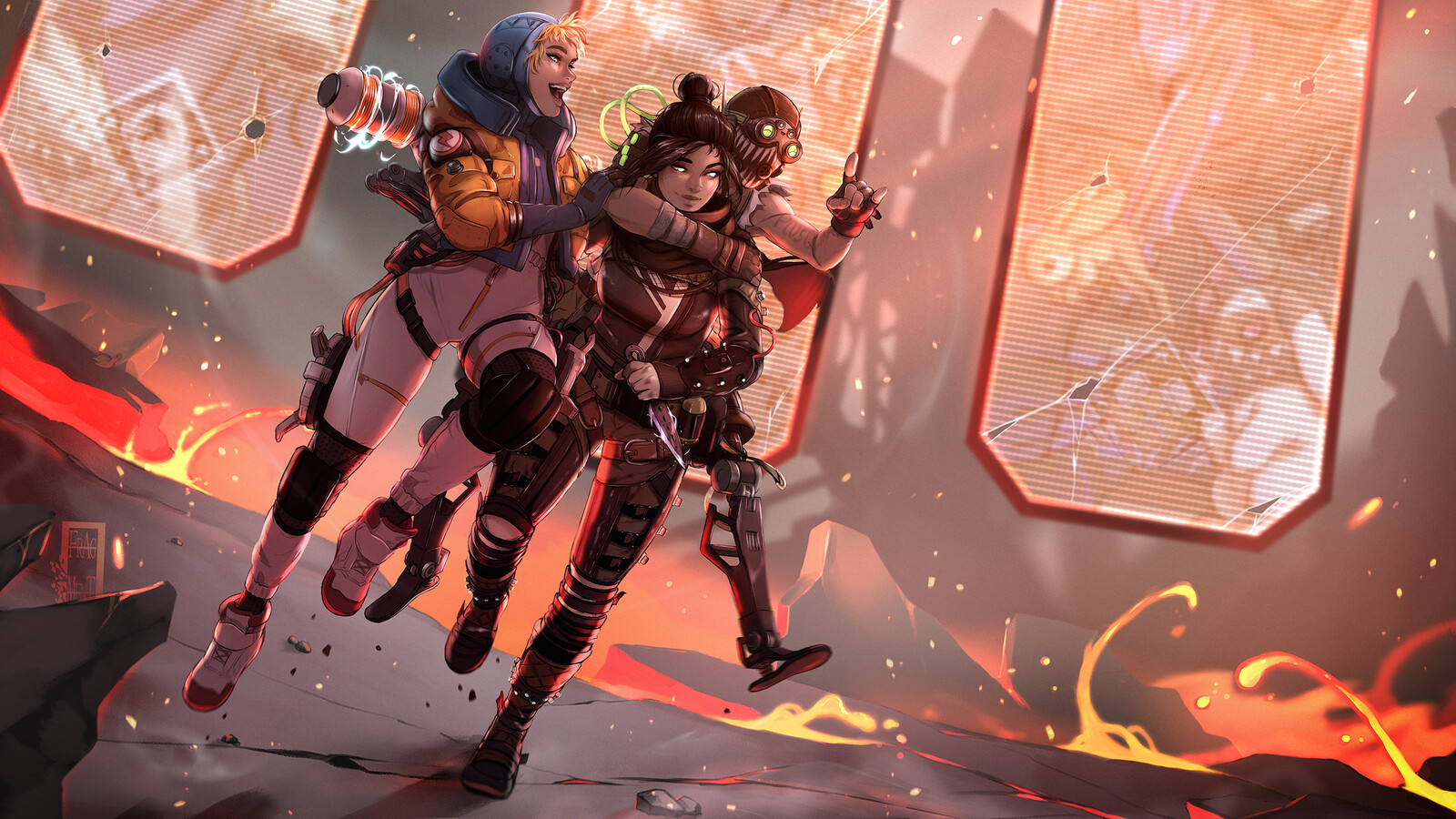 Арты apex legends