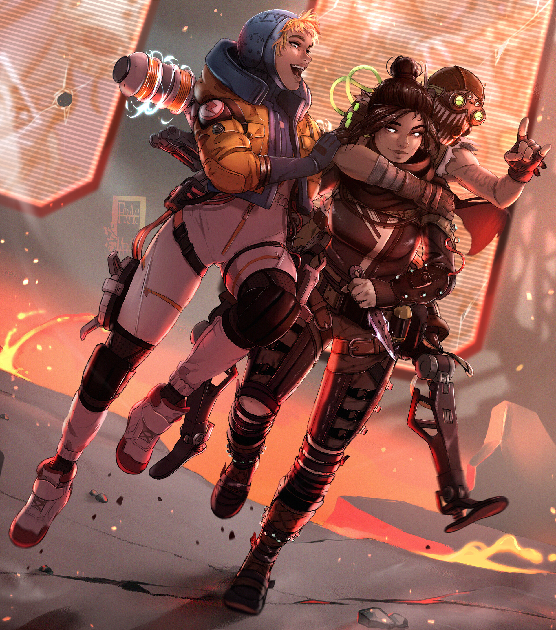 ArtStation Apex Legends 3rd Anniversary Champions