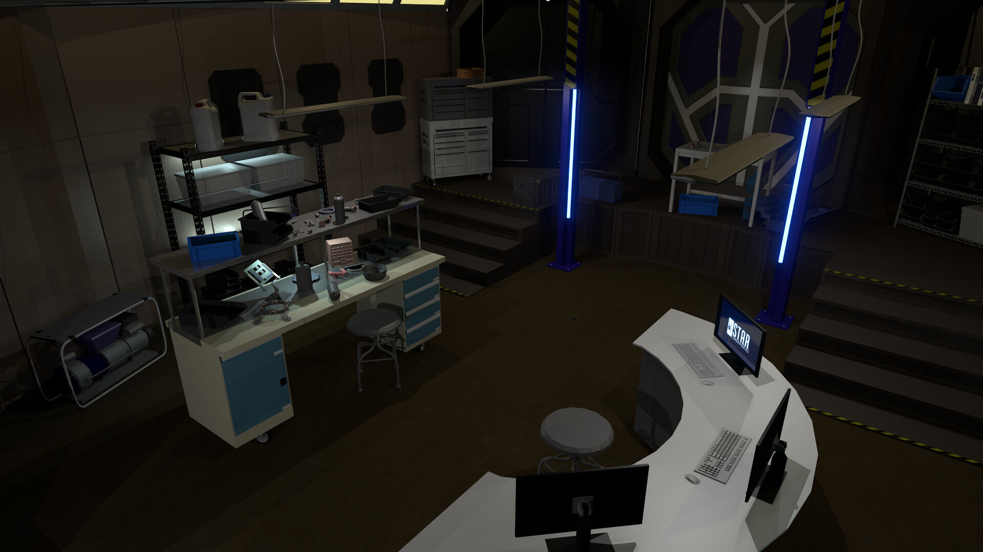 Jonathan Truong S.T.A.R. Labs Interiors From CW The Flash