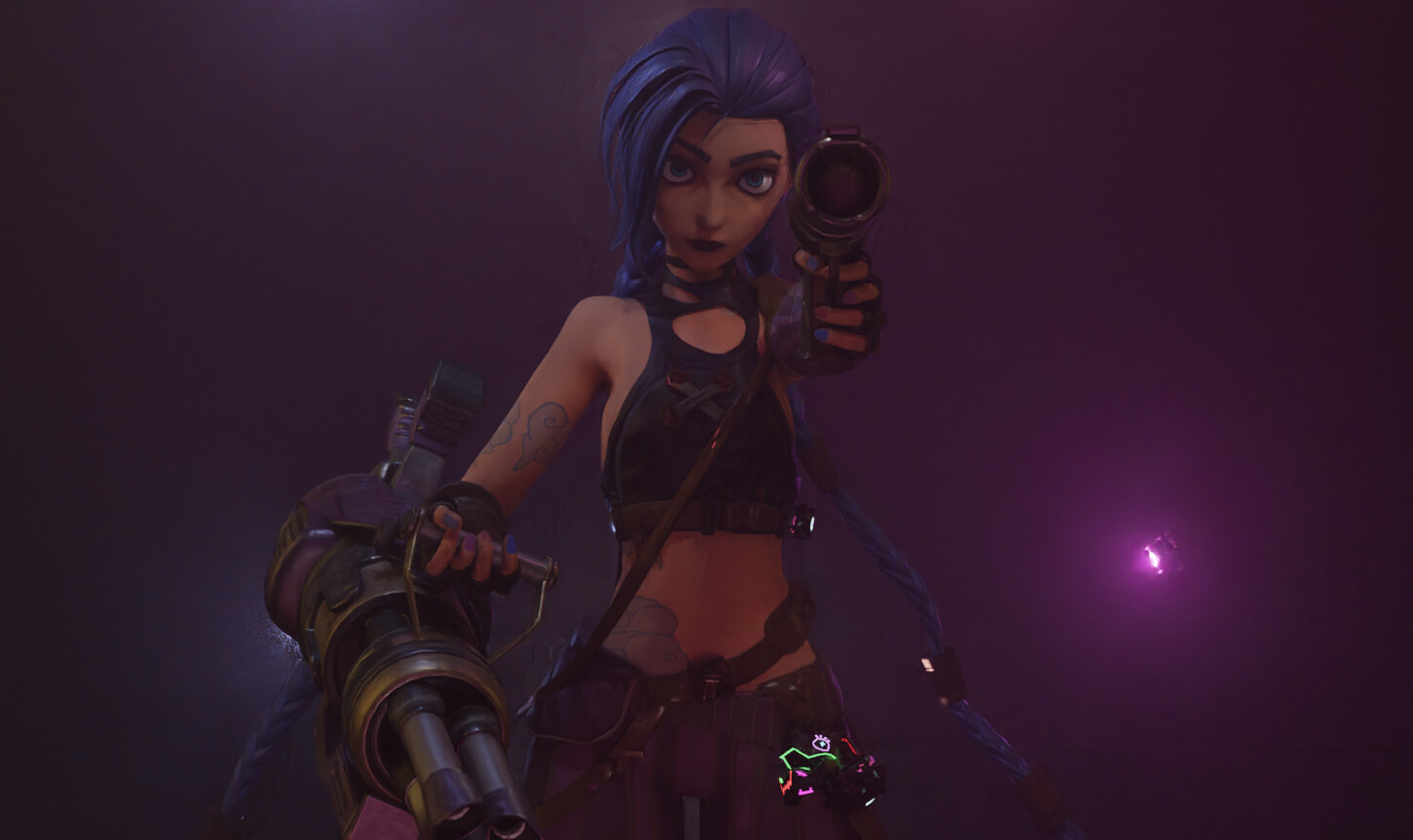 ArtStation - Jinx 3D Character - Only Blender Work