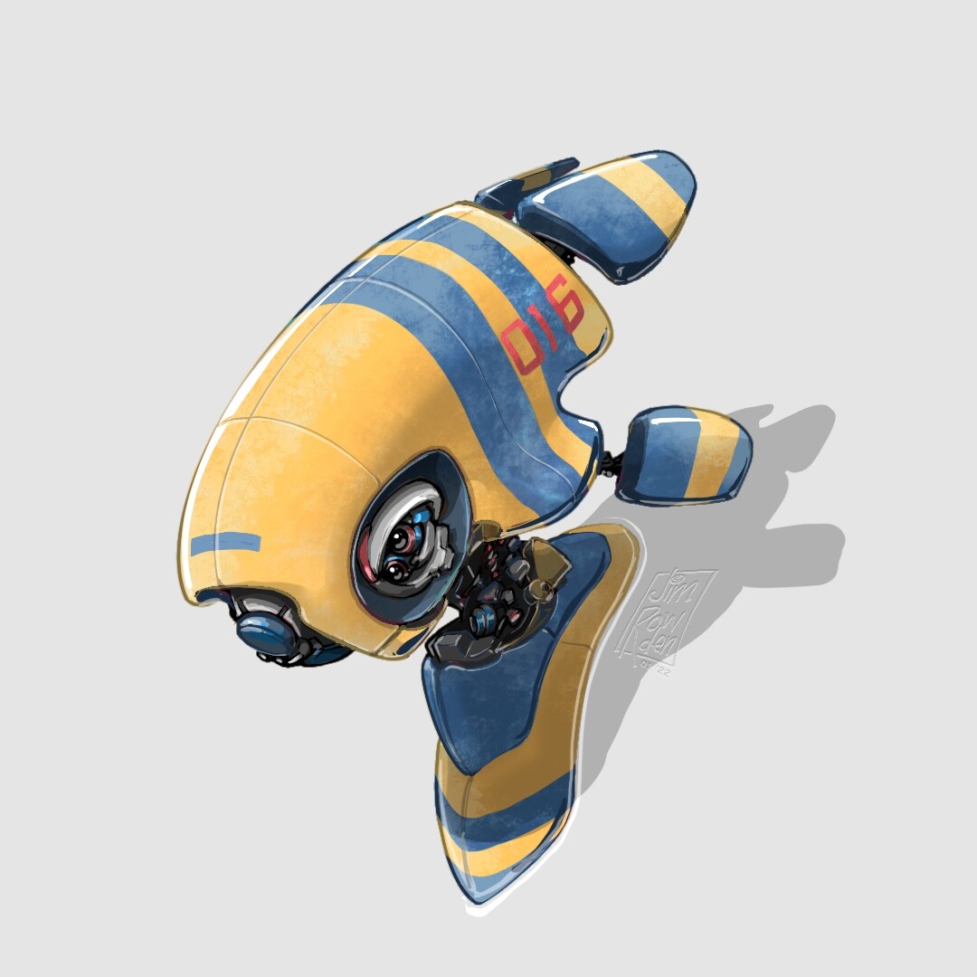 Robot Head 016