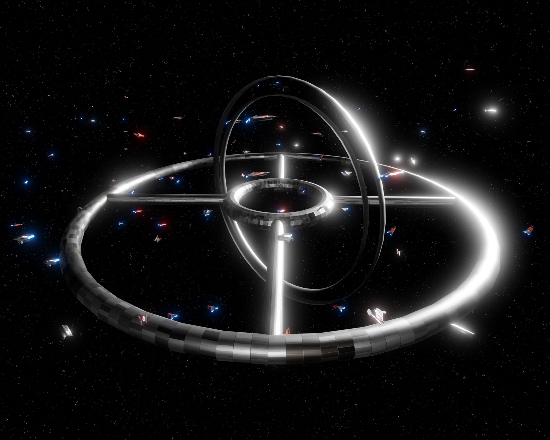 ArtStation - Wheel Space Station