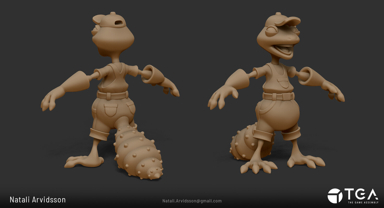 Highpoly sculpt
