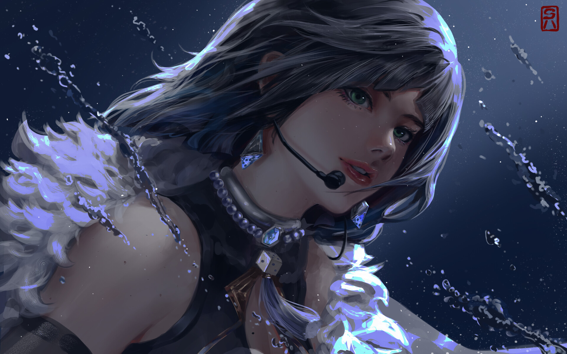 ArtStation - YELAN AS AN IDOL