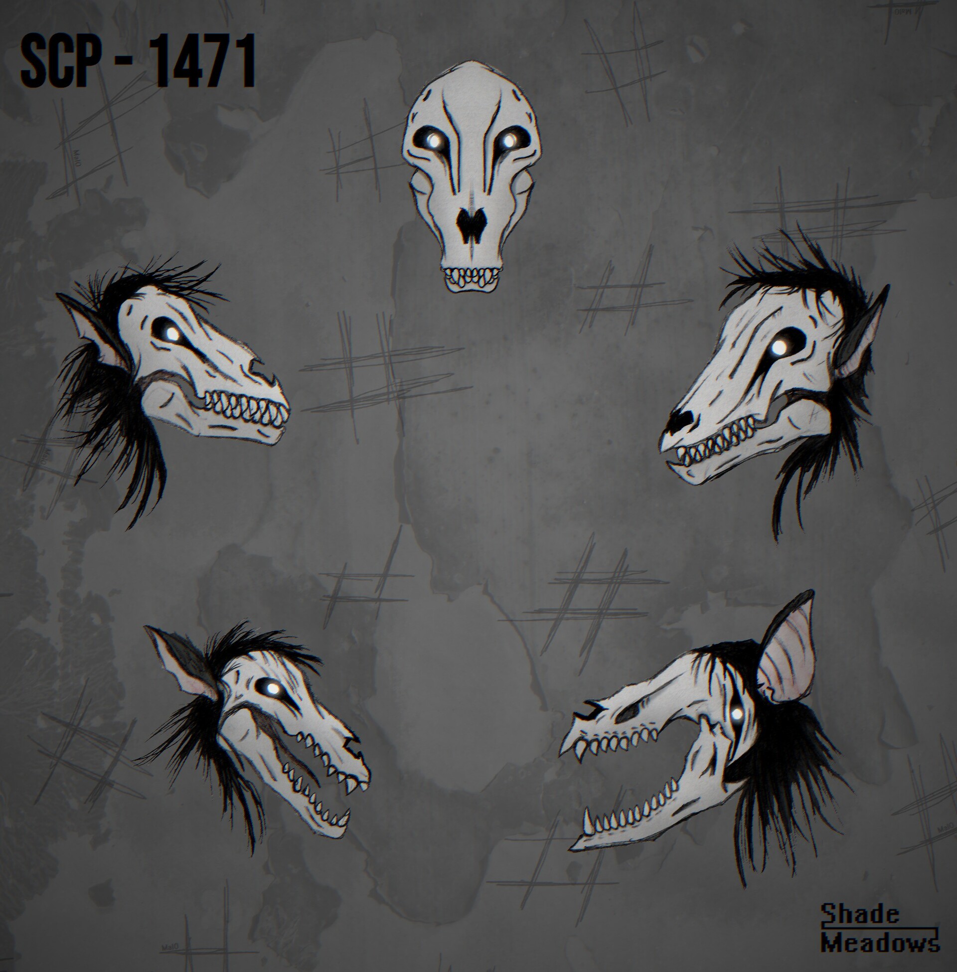 I made some SCP-1471 fan art! : SCP