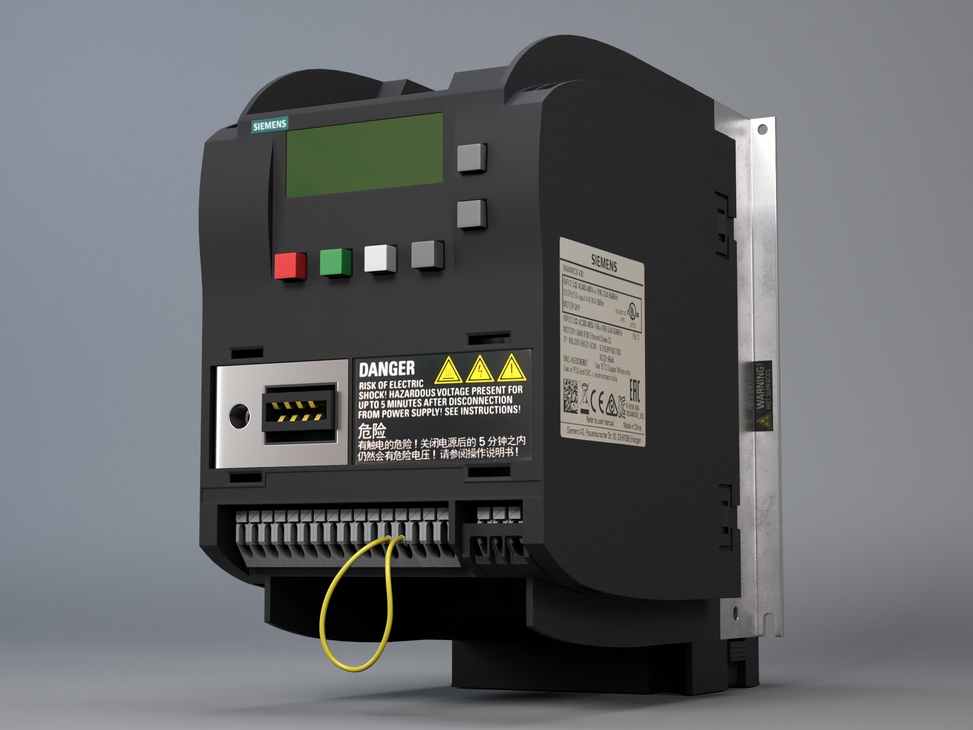 ArtStation Siemens SINAMICS V20 Inverter Drive