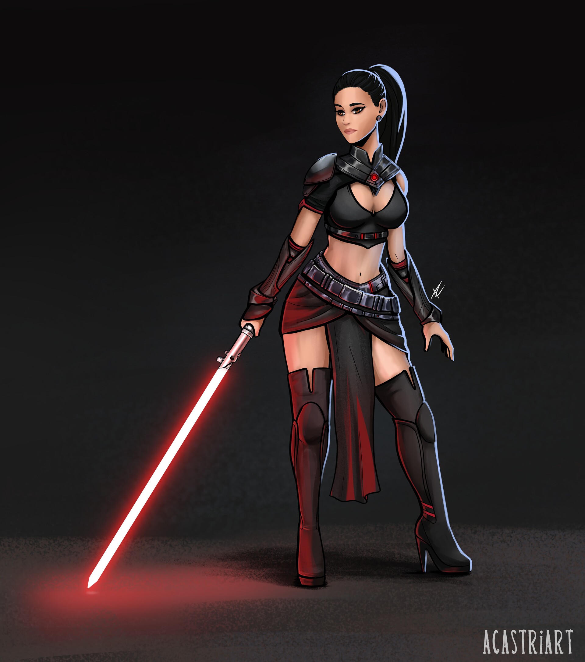 ArtStation - Sith Empress Ariana