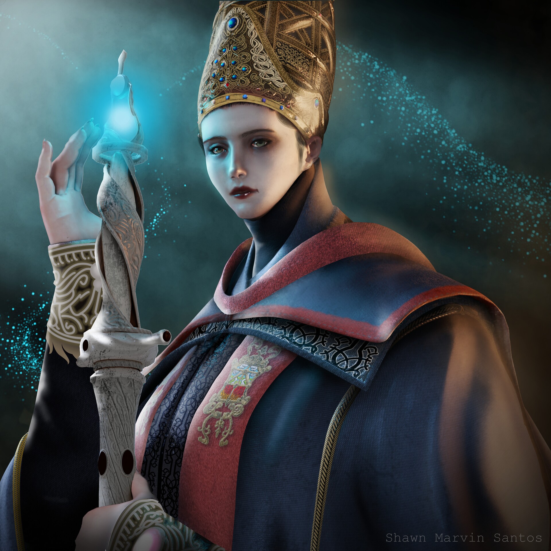 ArtStation Rennala, Queen of the Full Moon Fanart