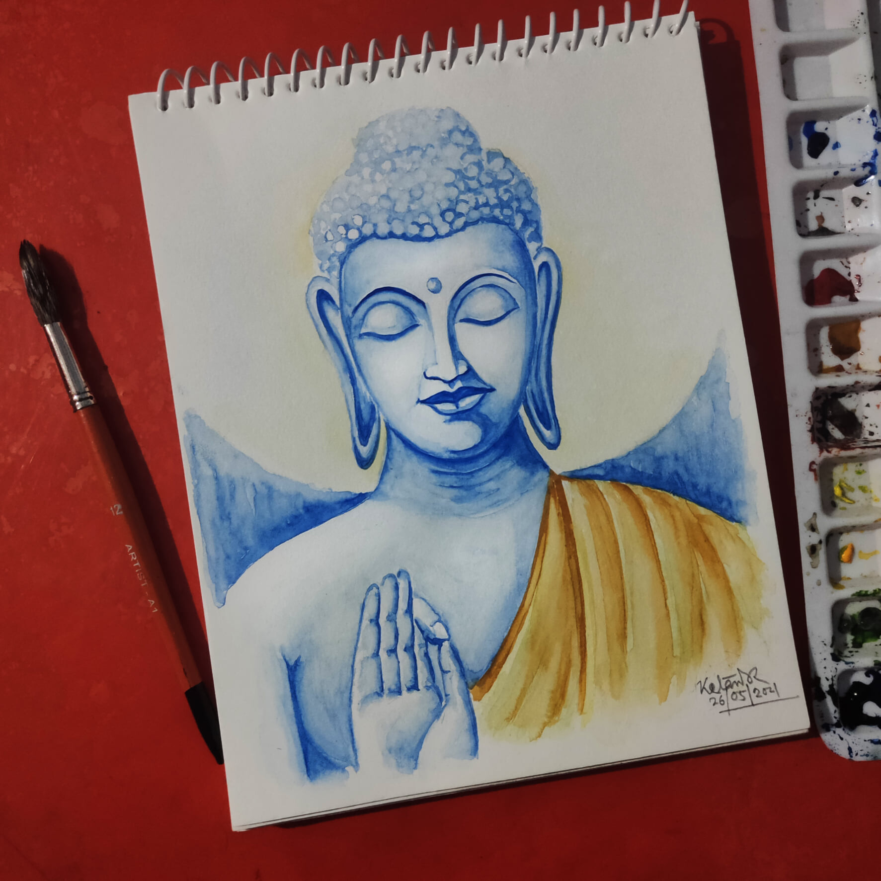 Gautam buddha - pencil sketch by DrawWithSan on DeviantArt
