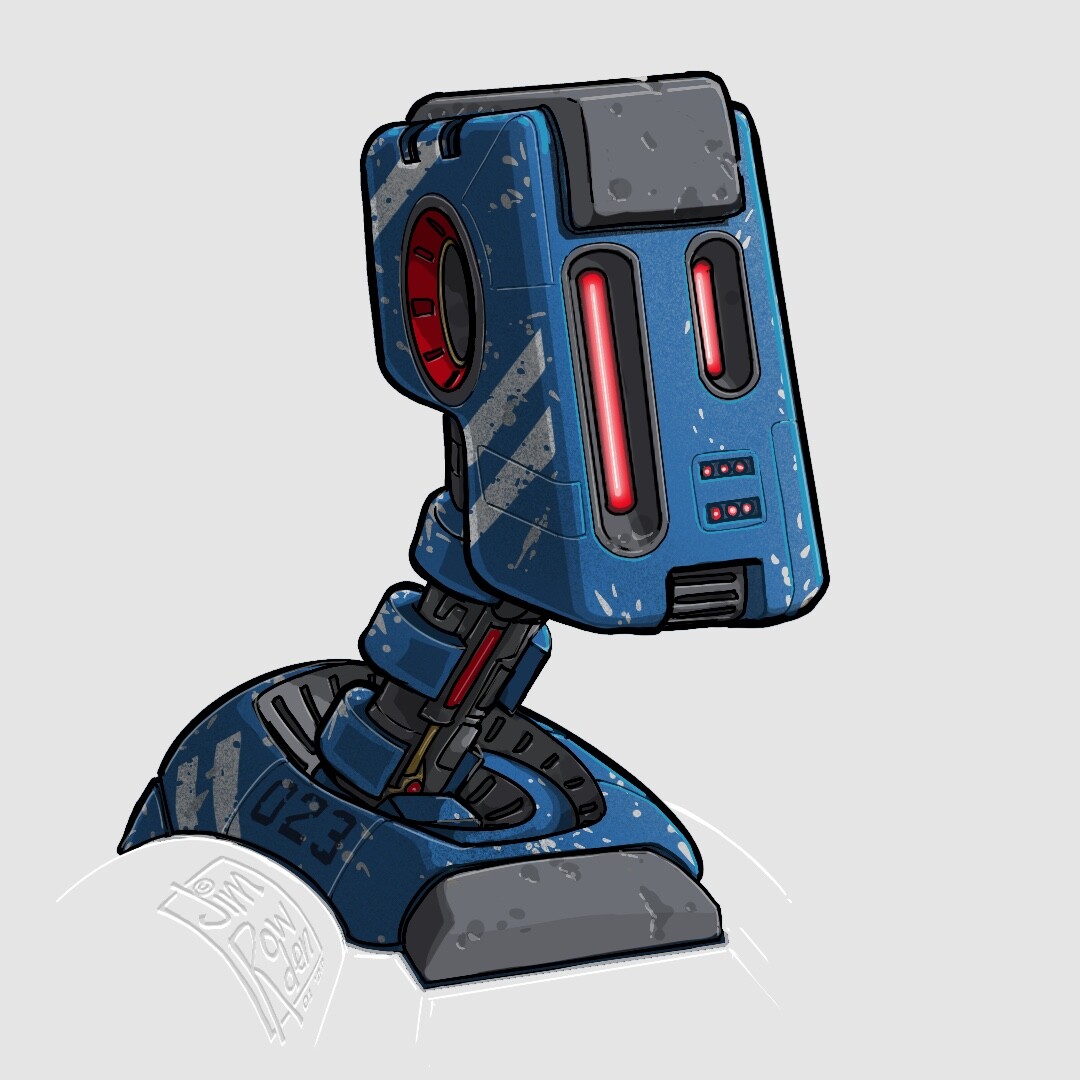 Robot Head 023